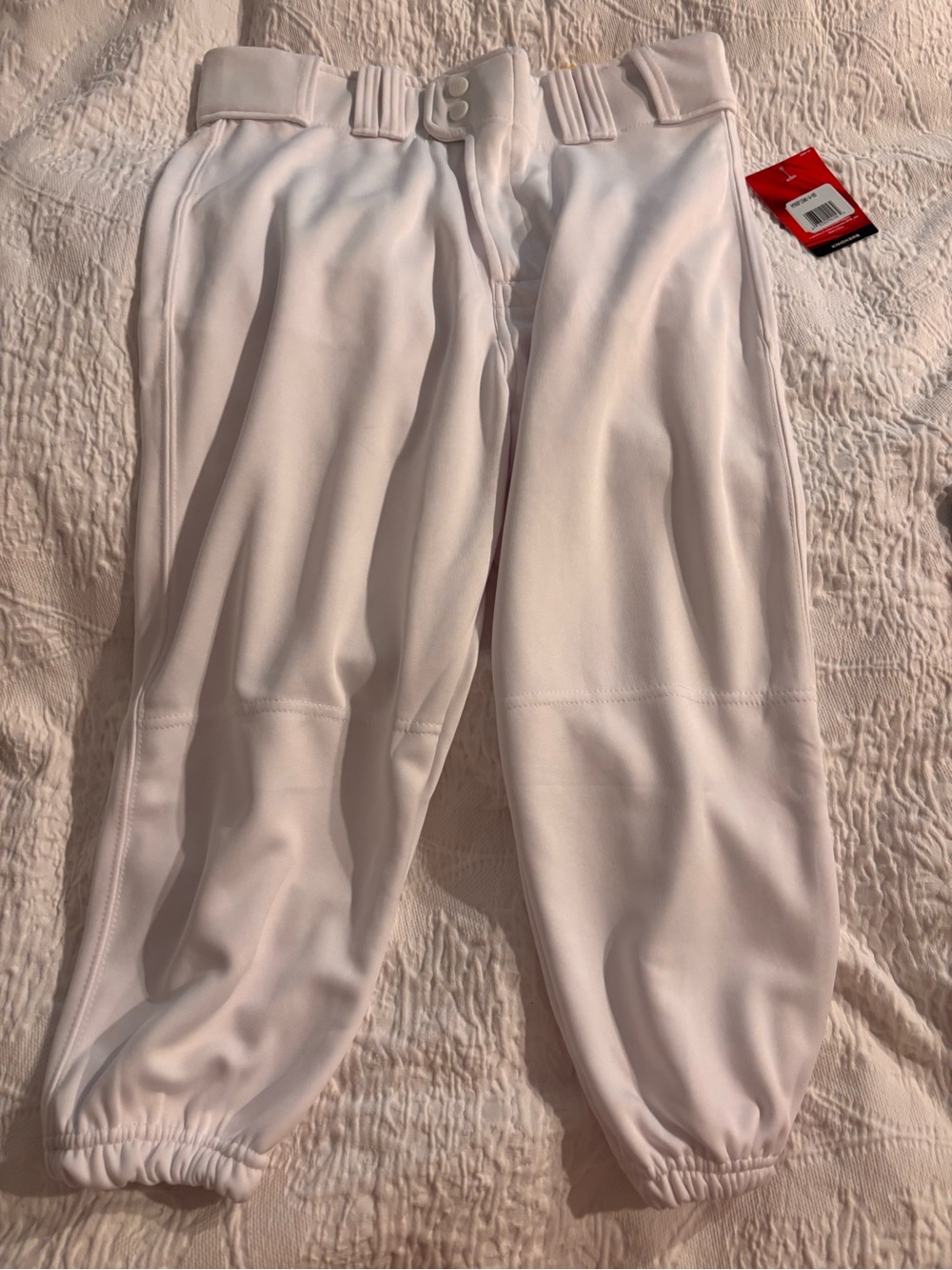 Rawlings White Men's Knicker Style Baseball Pants